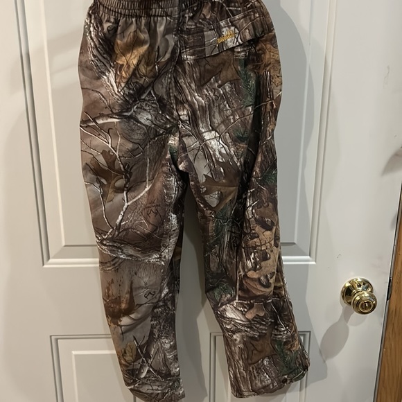 Gamehide Reel Tree Deer Camp camo rain pants DP1 size 17 RN 88439 - Picture 10 of 14
